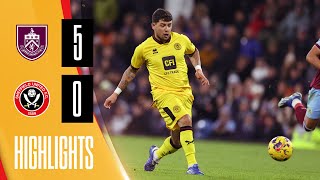 Burnley 50 Sheffield United  Premier League highlights [upl. by Mann]