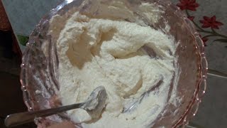 Cream awlsam taka siam dankut hmangin How to cream butter and sugar by handEasy recipes😇 [upl. by Nalliuq]