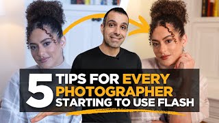 5 Quick Tips Starting with Flash Photography [upl. by Ailahs]