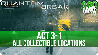 Quantum Break Act 31 Collectibles Locations Research Facility [upl. by Radack176]