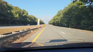 US 1 North Westerly to South Kingstown Rhode Island [upl. by Ydal]