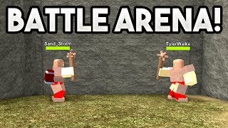 BATTLE ARENA  ROBLOX Booga Booga w TanqR [upl. by Schoenfelder]