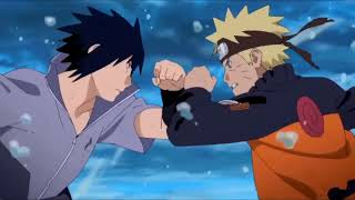 The end of 4th great ninja warsasuke vs naruto naruto Shippuden [upl. by Egnalos]