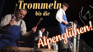 Alpin Drums quot Alpenglühenquot  die neue Show [upl. by Afatsom]