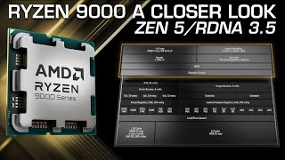 A Closer Look at AMDs Ryzen 9000 Series  Launch Date Zen 5  RDNA 35 Architecture Performance [upl. by Regnij]