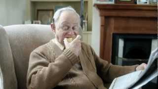 Warburtons  Hughies Crumpets Advert 2013 music by Jonathan Goldstein [upl. by Eolc]