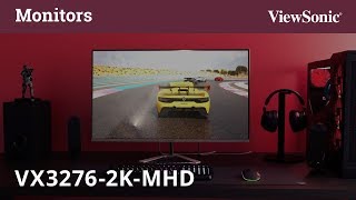 ViewSonic VX32762KMHD WQHD IPS Monitor [upl. by Hedda]