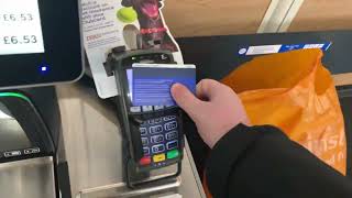 Older Software  NCR Self Checkout at Tesco Daventry [upl. by Jordana424]