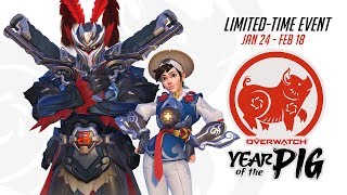 Overwatch Seasonal Event  Overwatch Lunar New Year 2019 [upl. by Llenrup]