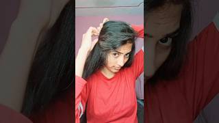 10 Second Easy open hair hairstyle hairstyle Get ready with me  🥰🥰🥰🥰🥰 [upl. by Nabila450]