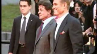 Sylvester Stallone amp Dolph Lundgren in Japan 15 [upl. by Yramanna872]