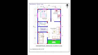 30X20 Residential house Plan [upl. by Ettegirb681]