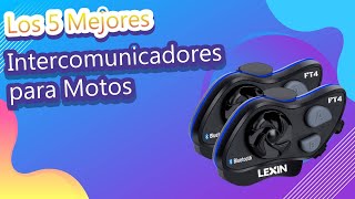 Los 5 Mejores Intercomunicadores para Motos [upl. by Ayalahs]