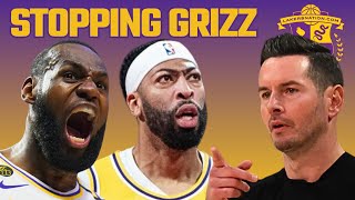 Lakers vs Grizzlies Tonight Strategies To Watch For And Major Injury Updates [upl. by Tugman]