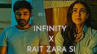 Infinity X Rait Zara Si  Arijit Singh  Jaymes Young  Tashif  Hindi X English Mashup [upl. by Aneladgam]