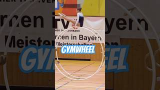 Bavarian Champinships 2023 in gymwheel Pauline Wunderling sports competition gym [upl. by Riggall]