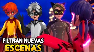 FILTRAN NUEVAS ESCENAS de PENALTEAM y KURO NEKO  Miraculous Ladybug [upl. by Ecnarf]