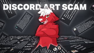 Discord Artists Are Getting Annoying Furry Discord Scammers [upl. by Hulton]