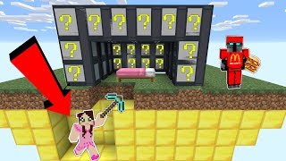 Minecraft COMPUTER LUCKY BLOCK BEDWARS  Modded MiniGame [upl. by Felix]