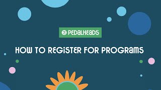 Quick How To Video Register for a Pedalheads program [upl. by Nichola]