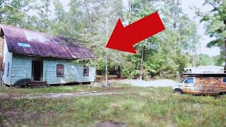 Creepy Abandoned Tenant Farmer House Camp Found Deep In The Woods [upl. by Lorita]