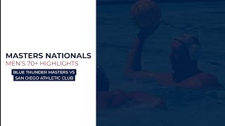 2023 Masters Nationals Mens 70 Highlights [upl. by Ginny]