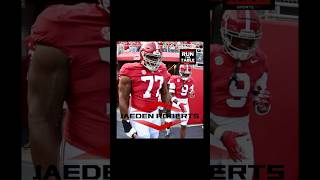 JAEDEN ROBERTS  BAMA’S STRONG ARM OF THE LAW ON THAT OLINE  GET WELL SOON  rolltide bama dog [upl. by Lud]