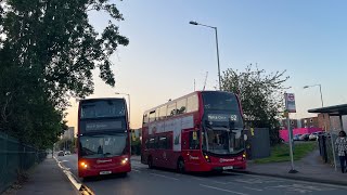 Full Route Visual62 Barking Gascoigne Estate  Marks Gate  10329 SN16 OKL [upl. by Nitfa153]