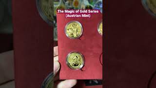 The Magic of Gold Series Coins 14 of 6 by Austrian Mint  Münze Österreich 🇦🇹 shorts [upl. by Zollie]