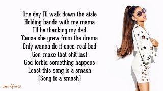 Ariana Grande  thank u next Lyrics [upl. by Goldsmith]