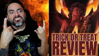 Trick or Treat 1986 Movie Review trickortreat heavymetal 80shorror [upl. by Aicilehp]