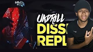 UK DRILL RUDEST DISSES amp REPLIES REACTION [upl. by Leeban]