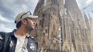 La Sagrada Familia  free places to visit in Barcelona spain  FL forever vlogs [upl. by Aidole]