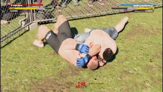 UFC 5 Marcin Tybura VS Fedor Emelianenko Backyard Version [upl. by Haily836]