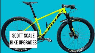 Scott Scale  Bike Upgrades amp Lightweight Parts [upl. by Eilrac782]