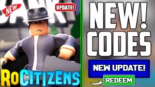 ALL NEW✅ROCITIZENS ROBLOX CODES 2023  ROCITIZENS CODES 2023 ROBLOX [upl. by Fenn511]