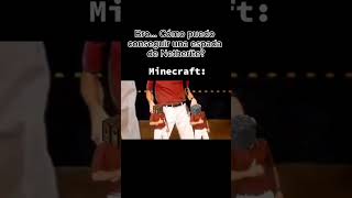 Brocómo puedo conseguir una espada de Netherite🧐 minecraft minecraftsurvival [upl. by Mohorva664]