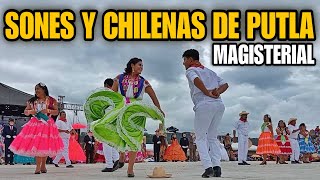 SONES Y CHILENAS DE PUTLA  Octava de la Guelaguetza Magisterial en Tlaxiaco Oaxaca [upl. by Sidran484]