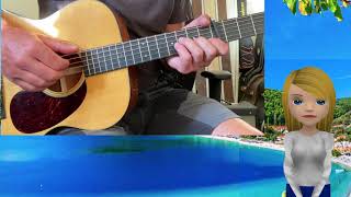 Andante Andante  Mamma Mia version  FREE TAB  vocal and fingerstyle guitar [upl. by Frederique]