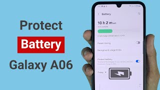 How to Protect Battery in Samsung A06 [upl. by Obara765]