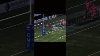 Un essai de 100 mètres incroyable 😍 francerugby top14 [upl. by Cumings]