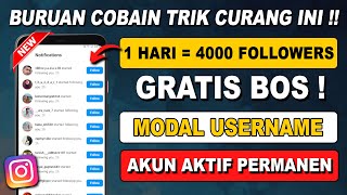 Cara Menambah Followers Instagram Gratis Tanpa Akun Tumbal Permanen Terbaru 2022 [upl. by Evelinn886]