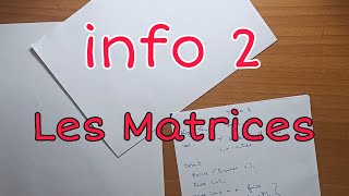 Informatique S2  ST amp SM  algorithme  Les Matrices Darija [upl. by Guarino]