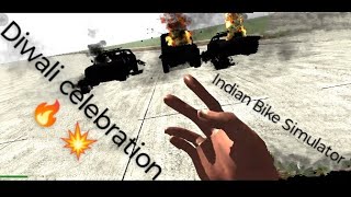 Diwali Celebration in Indian Bike Simulator [upl. by Ailaro360]