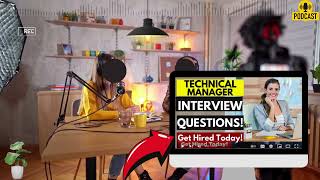 Technical Manager Interview Questions and Answers  Popular Technical Manager Interview Questions [upl. by Lidstone]