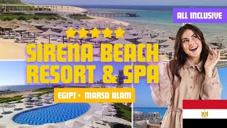 HOTEL SIRENA BEACH RESORTT amp SPA 5 🇪🇬🌴 MARSA ALAM EGIPT wakacje [upl. by Lockhart]