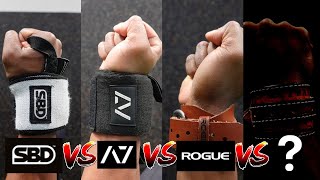 COMPLETE WRIST WRAP GUIDE SBD  A7  ROGUE Comparison and Review [upl. by Barbara]