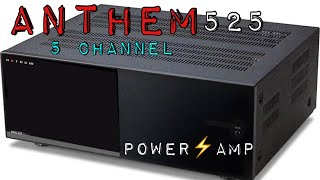 Anthem 525 Power Amp  My thougths [upl. by Longtin839]