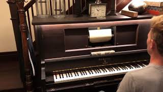 “Artist’s Life” Strauss Waltz on 1920’s Behr Brother Player Piano [upl. by Fife]