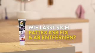 Pattex Kleben Statt Bohren Fix amp Ab  Entfernbarer Kleber Wie etwas mit Fix amp Ab montieren [upl. by Macdermot]